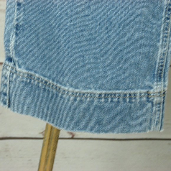 Tommy Jeans Big Hem Stove Pipe 32" Scrub Wash Sz 8 - Picture 15 of 16